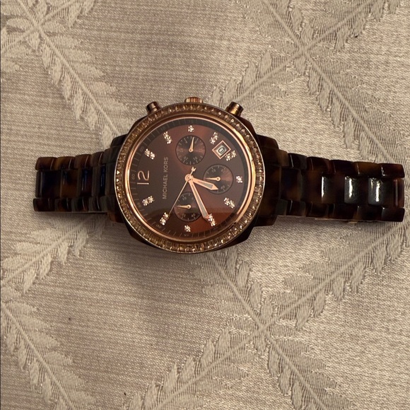 Michael Kors MK5578 classic beauty. Tortoiseshell band. - Picture 4 of 8